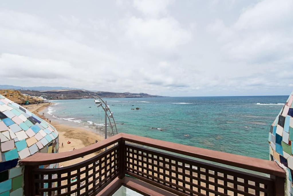 라스팔마스 Sunrise-Sunset Amazing Seaviews Las Canteras Beach 아파트 외부 사진